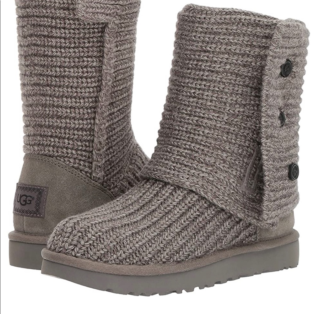 Grey Sweater Ugg Boots